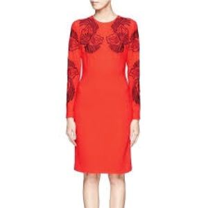 Red Stella McCartney cocktail dress